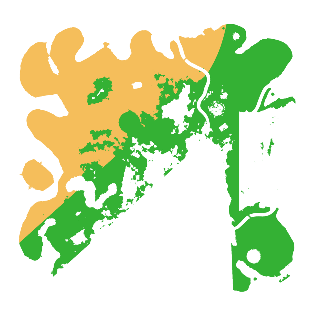 Biome Rust Map: Procedural Map, Size: 4000, Seed: 5590