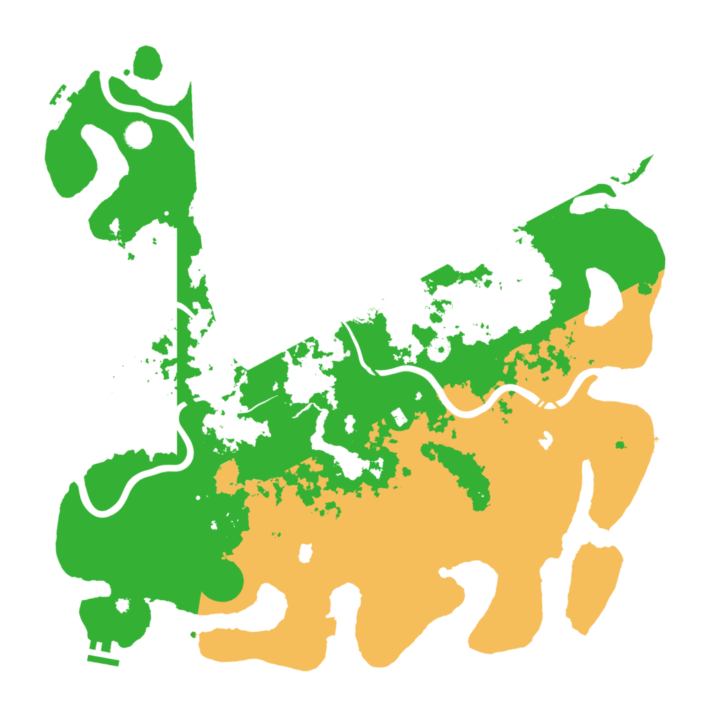 Biome Rust Map: Procedural Map, Size: 4500, Seed: 1923528637