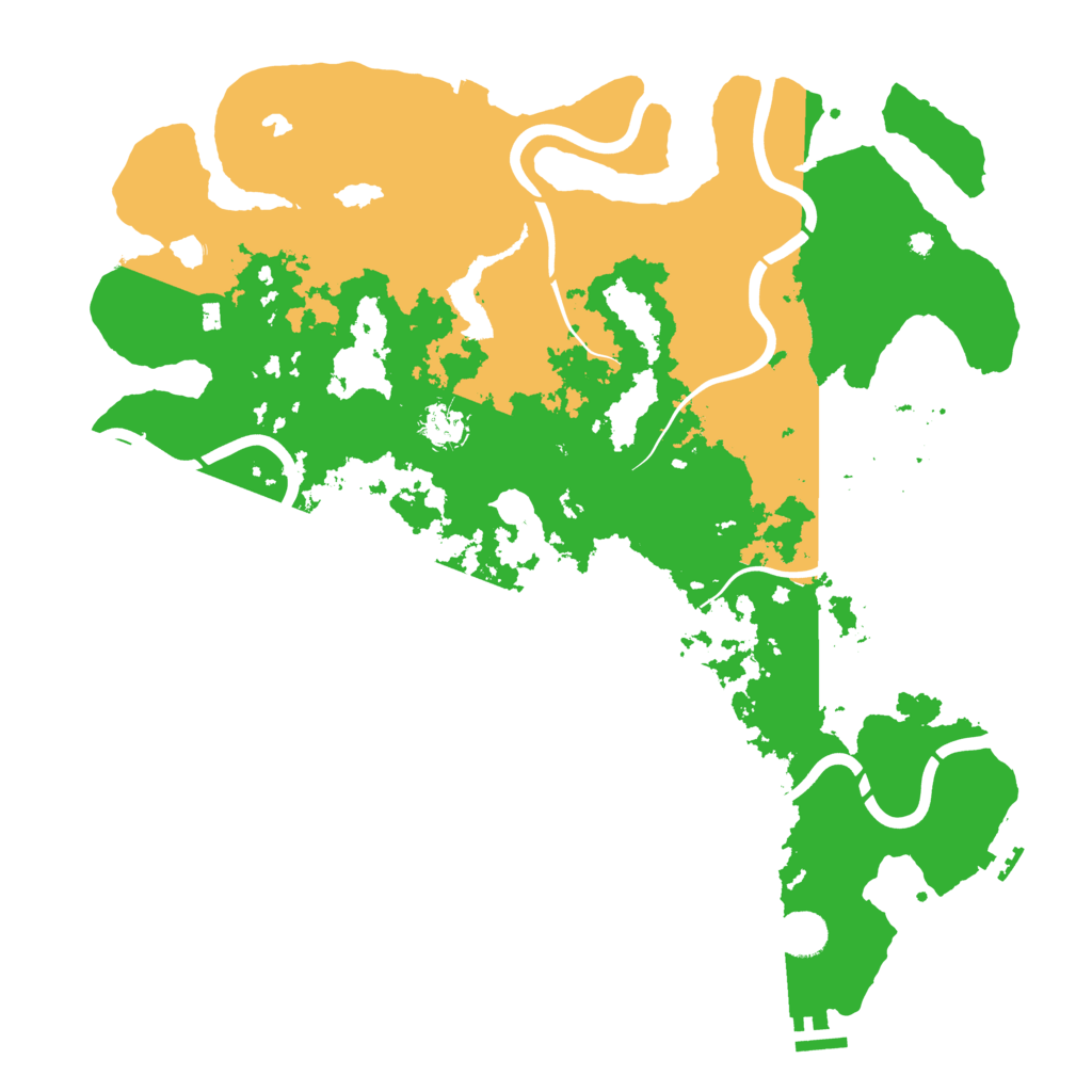 Biome Rust Map: Procedural Map, Size: 4250, Seed: 665645999