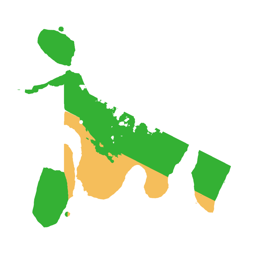 Biome Rust Map: Procedural Map, Size: 2000, Seed: 825434