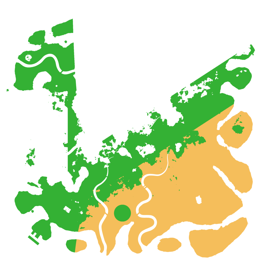 Biome Rust Map: Procedural Map, Size: 4250, Seed: 1244310254
