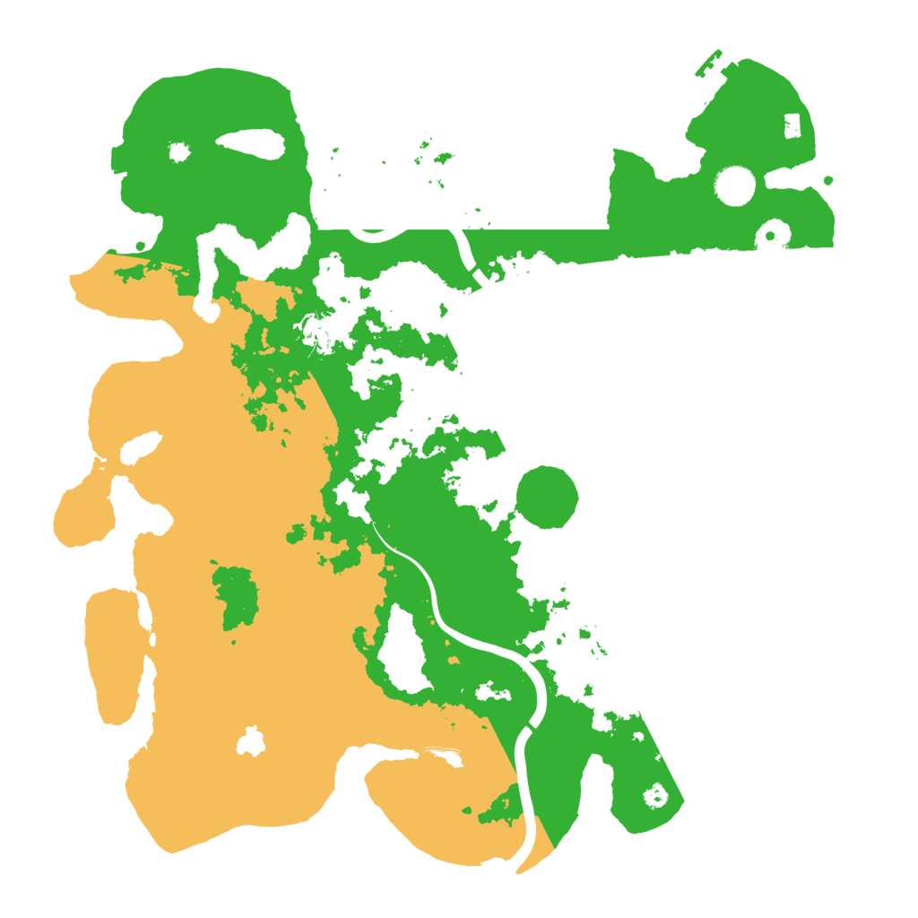 Biome Rust Map: Procedural Map, Size: 4000, Seed: 995837093