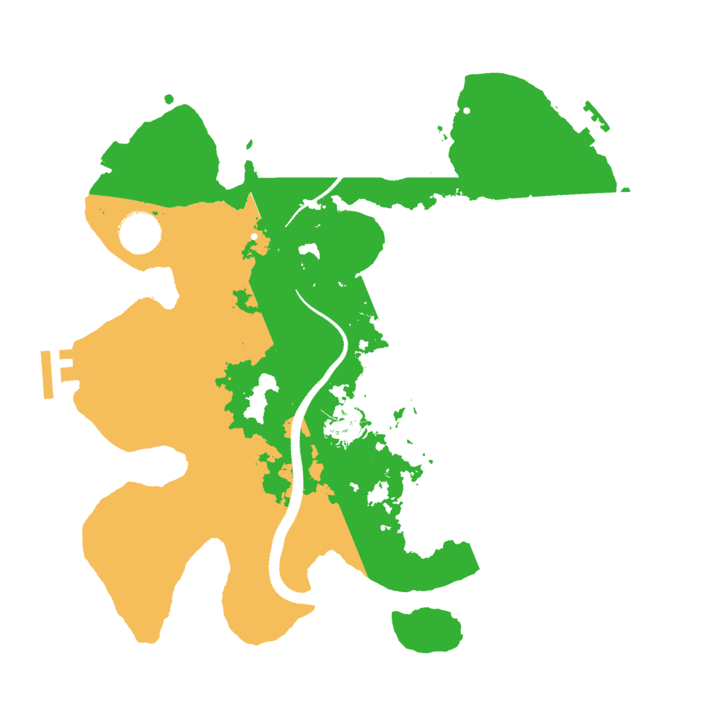 Biome Rust Map: Procedural Map, Size: 3000, Seed: 1789484934