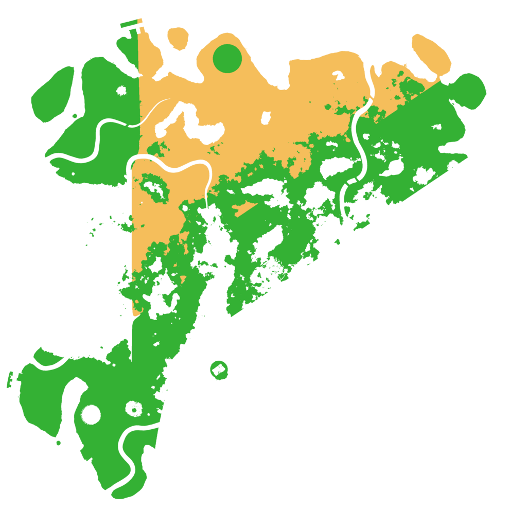 Biome Rust Map: Procedural Map, Size: 4800, Seed: 243803122