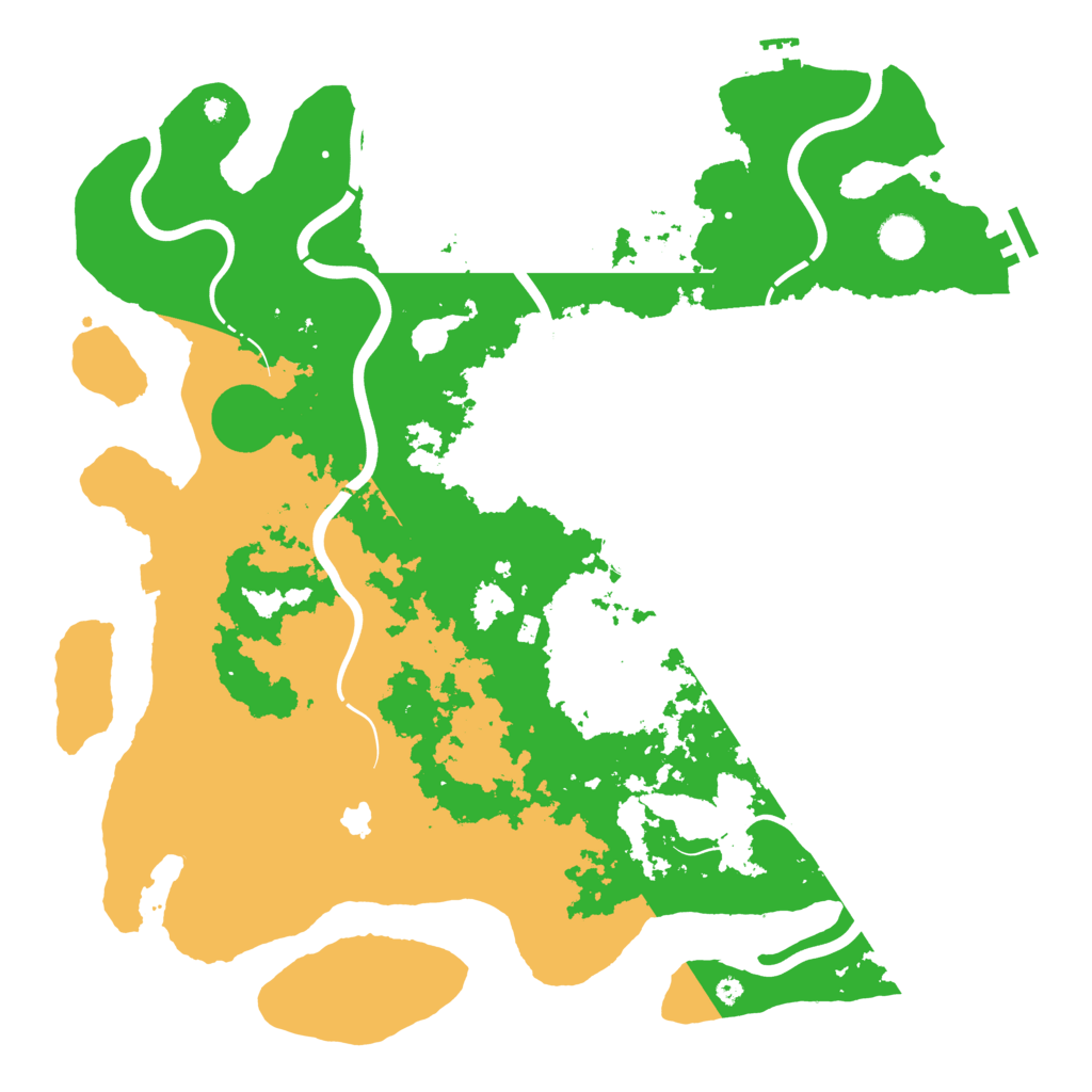 Biome Rust Map: Procedural Map, Size: 4250, Seed: 491333109