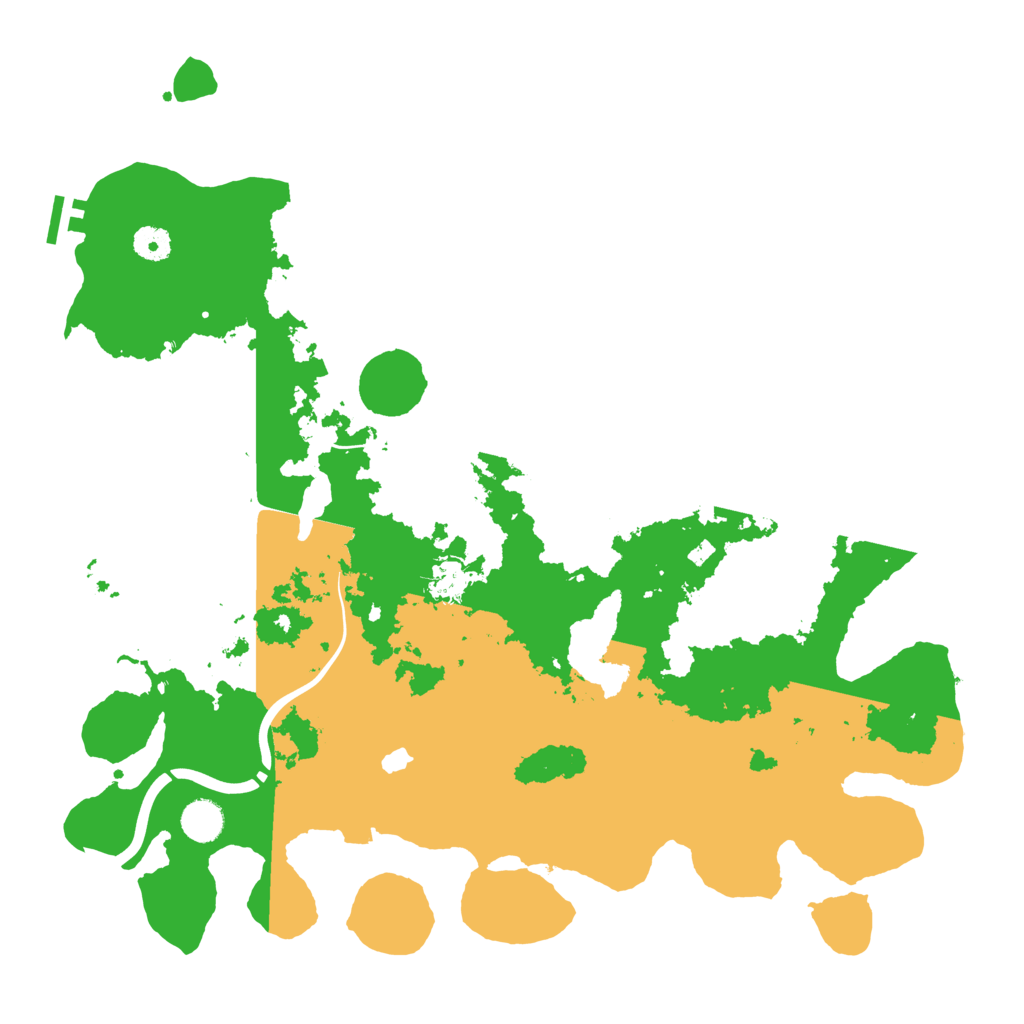 Biome Rust Map: Procedural Map, Size: 4250, Seed: 29893