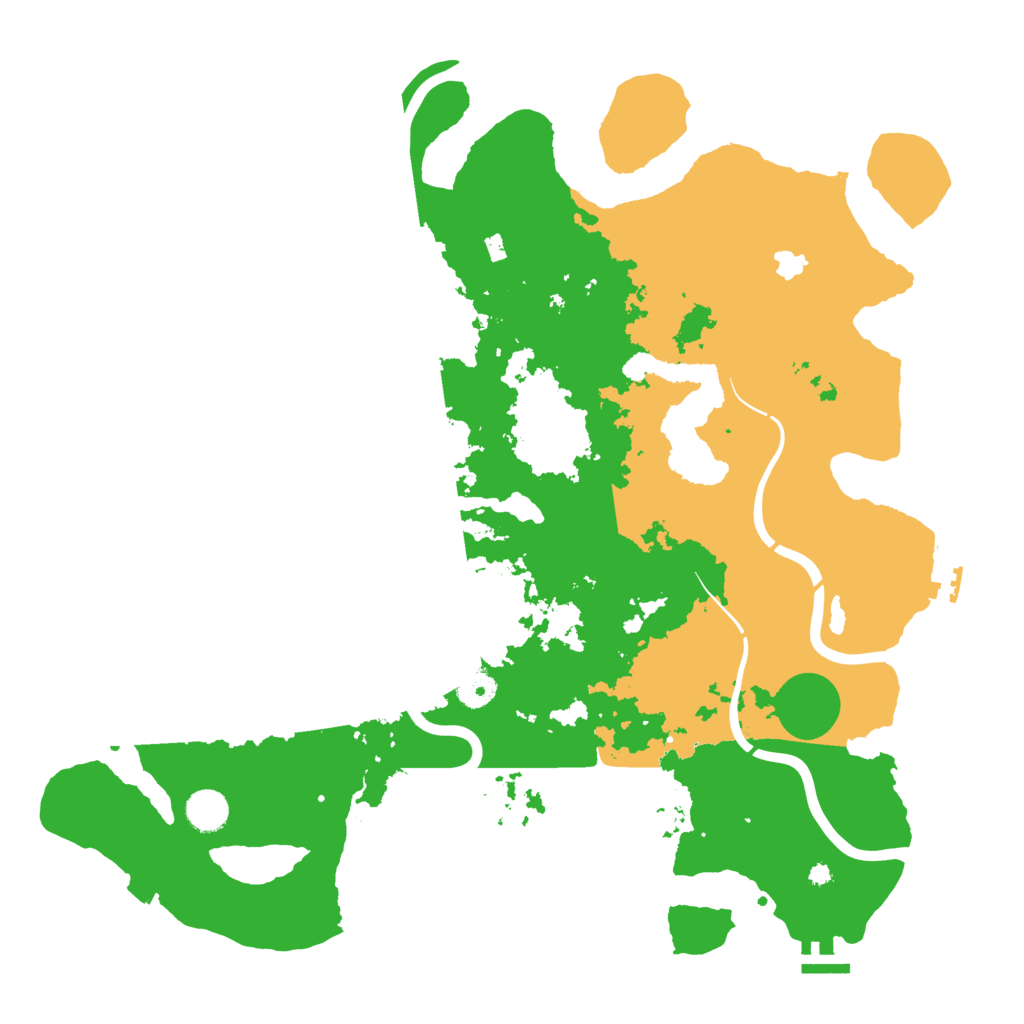 Biome Rust Map: Procedural Map, Size: 4250, Seed: 1711083953