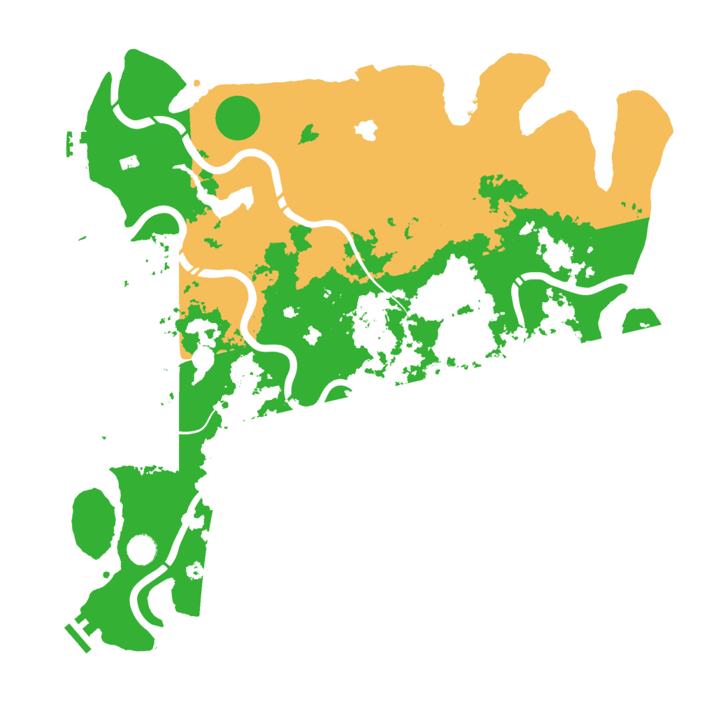 Biome Rust Map: Procedural Map, Size: 4250, Seed: 411336455