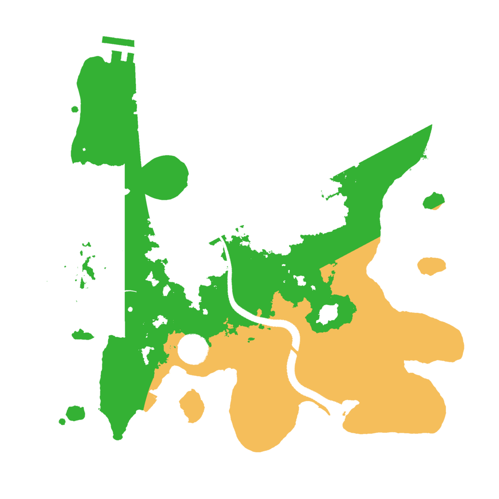 Biome Rust Map: Procedural Map, Size: 3000, Seed: 1575466528