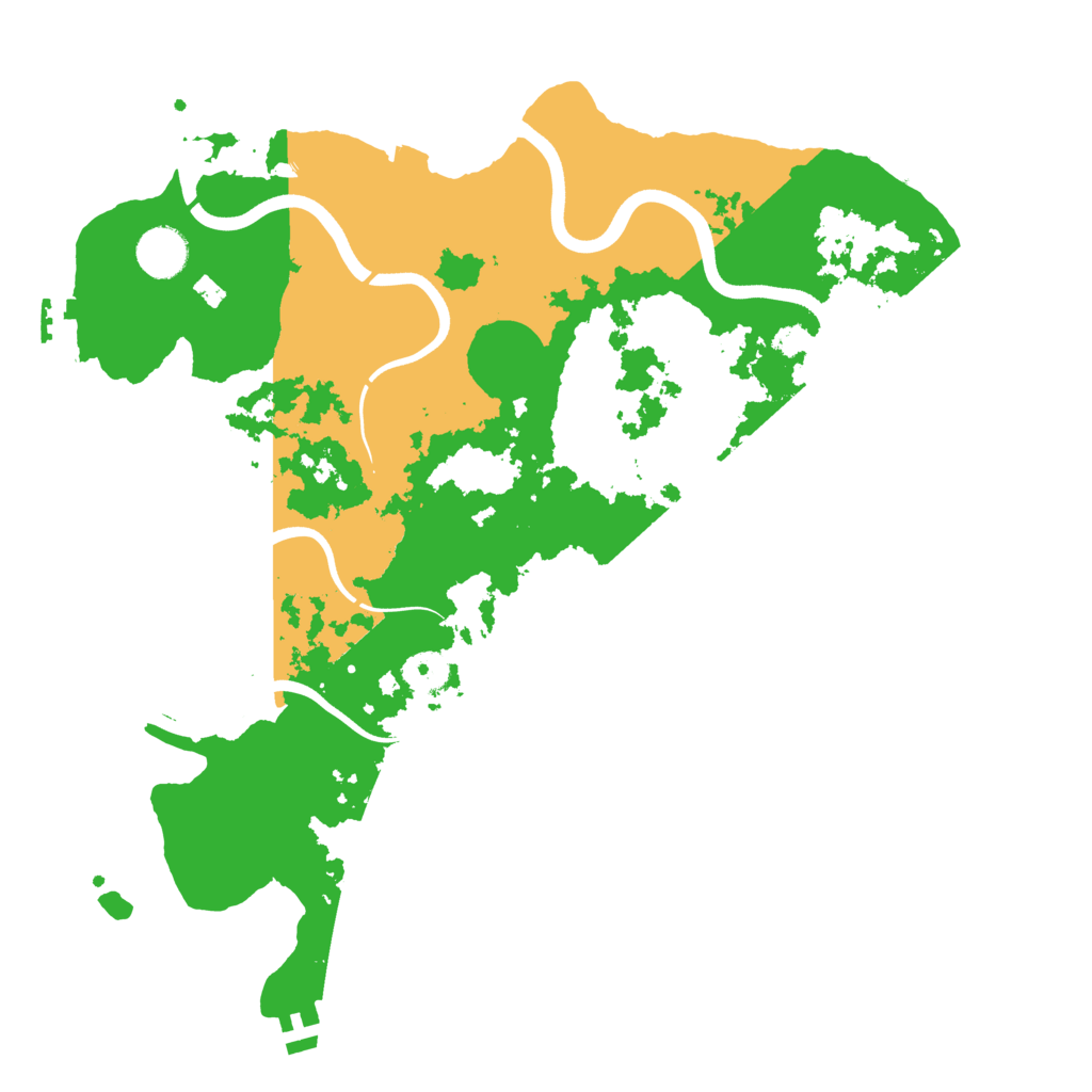 Biome Rust Map: Procedural Map, Size: 3750, Seed: 102098390