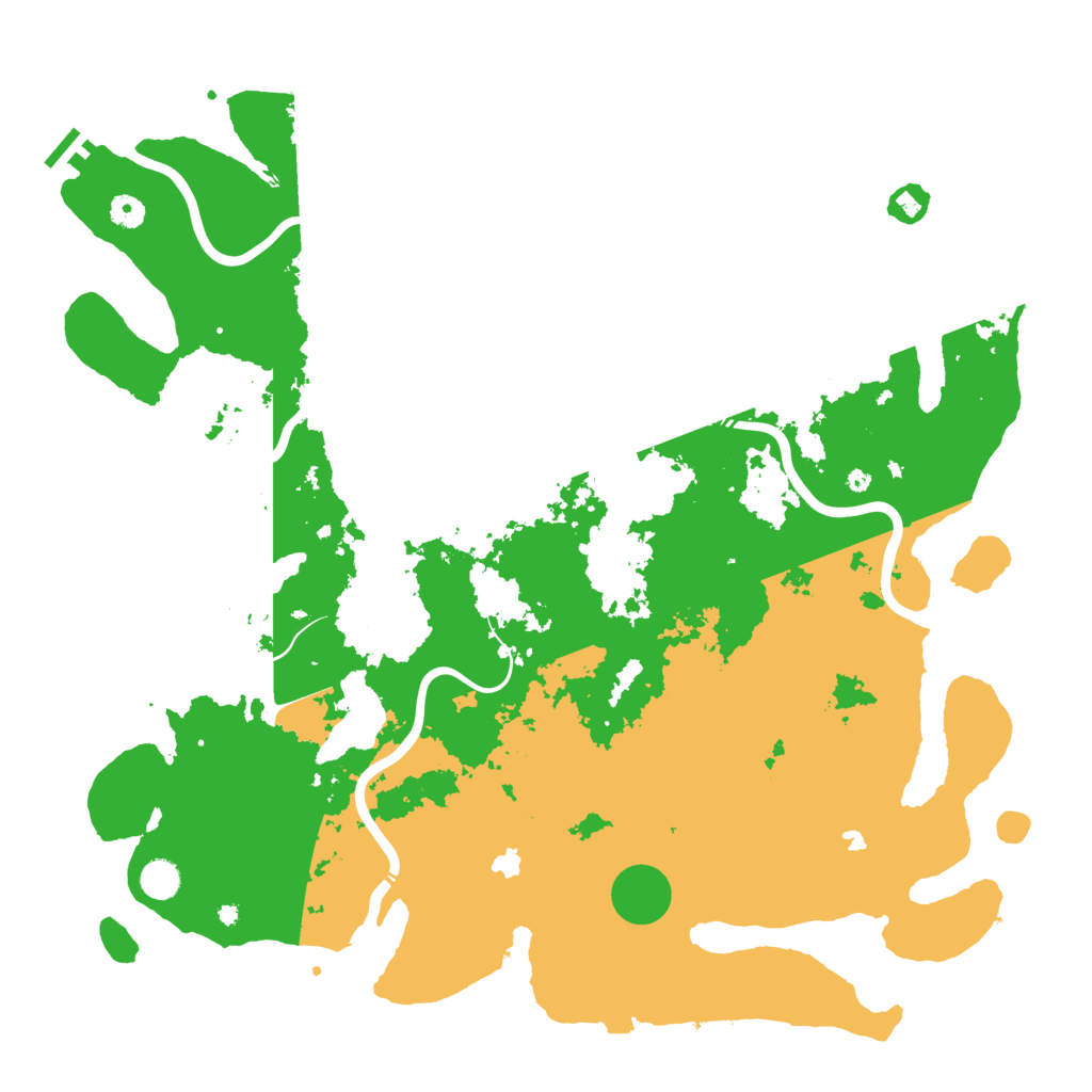 Biome Rust Map: Procedural Map, Size: 4800, Seed: 1405284104