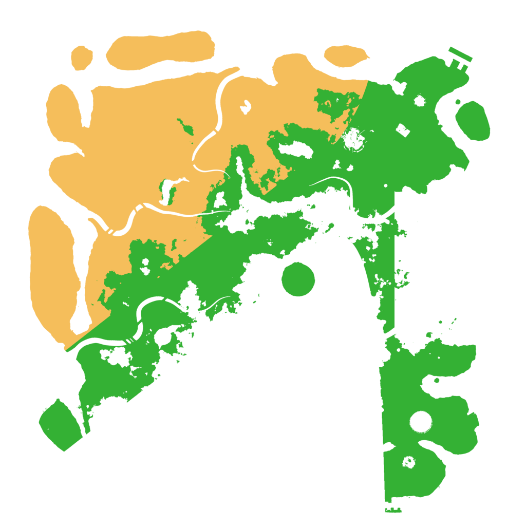 Biome Rust Map: Procedural Map, Size: 4250, Seed: 1553615110