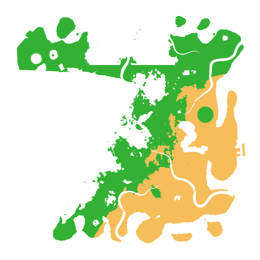 Biome Rust Map: Procedural Map, Size: 4250, Seed: 848914775