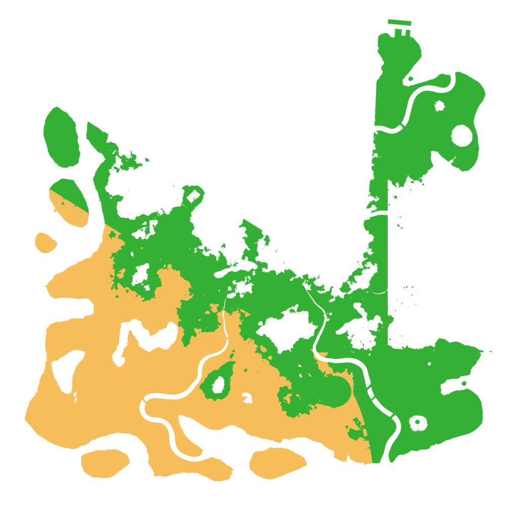 Biome Rust Map: Procedural Map, Size: 4500, Seed: 905296461