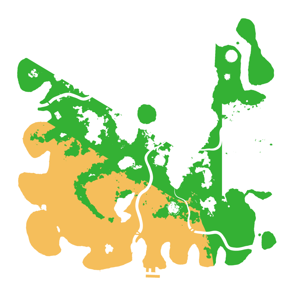 Biome Rust Map: Procedural Map, Size: 4250, Seed: 2731113