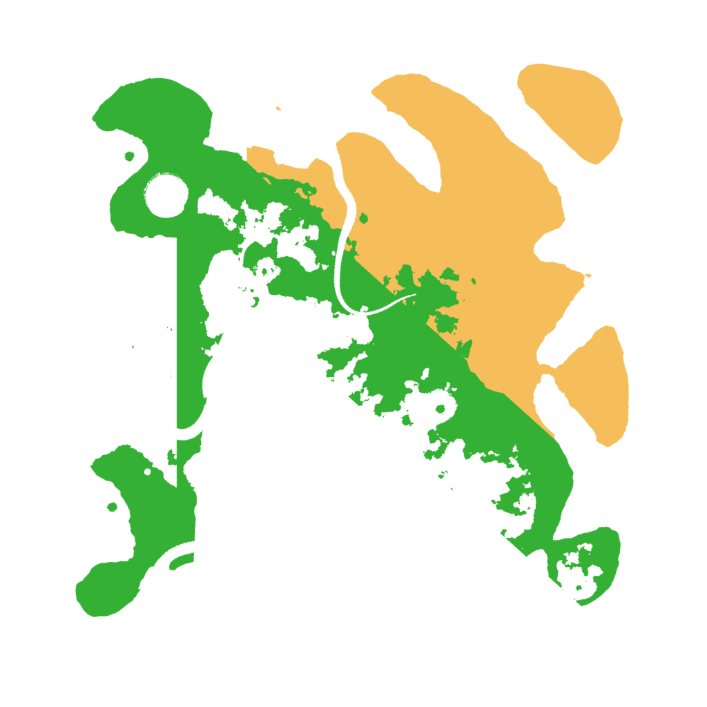 Biome Rust Map: Procedural Map, Size: 3000, Seed: 309863693