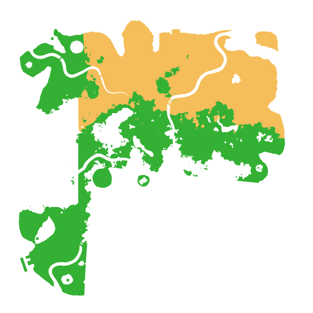 Biome Rust Map: Procedural Map, Size: 4325, Seed: 719511995