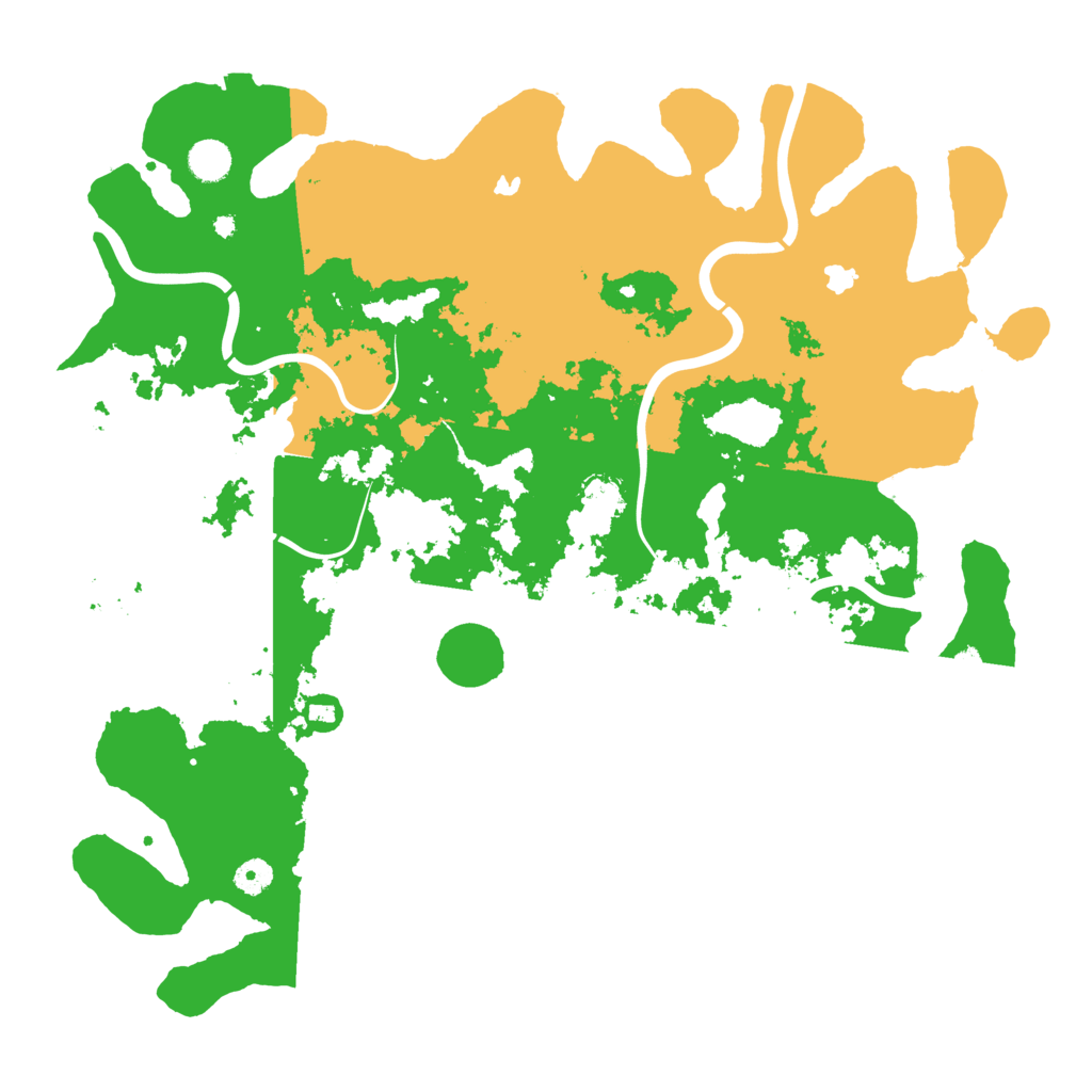 Biome Rust Map: Procedural Map, Size: 4500, Seed: 30267147