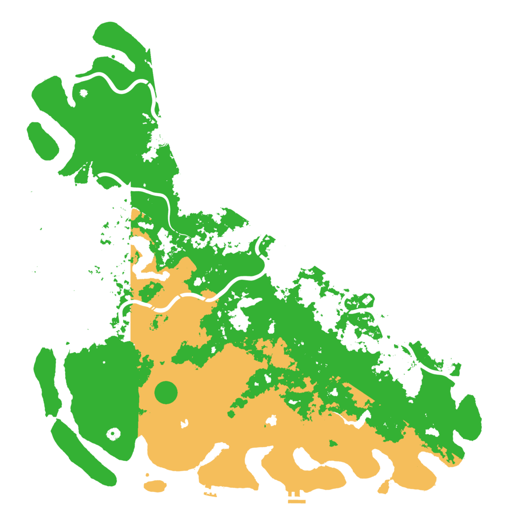 Biome Rust Map: Procedural Map, Size: 6000, Seed: 856912226