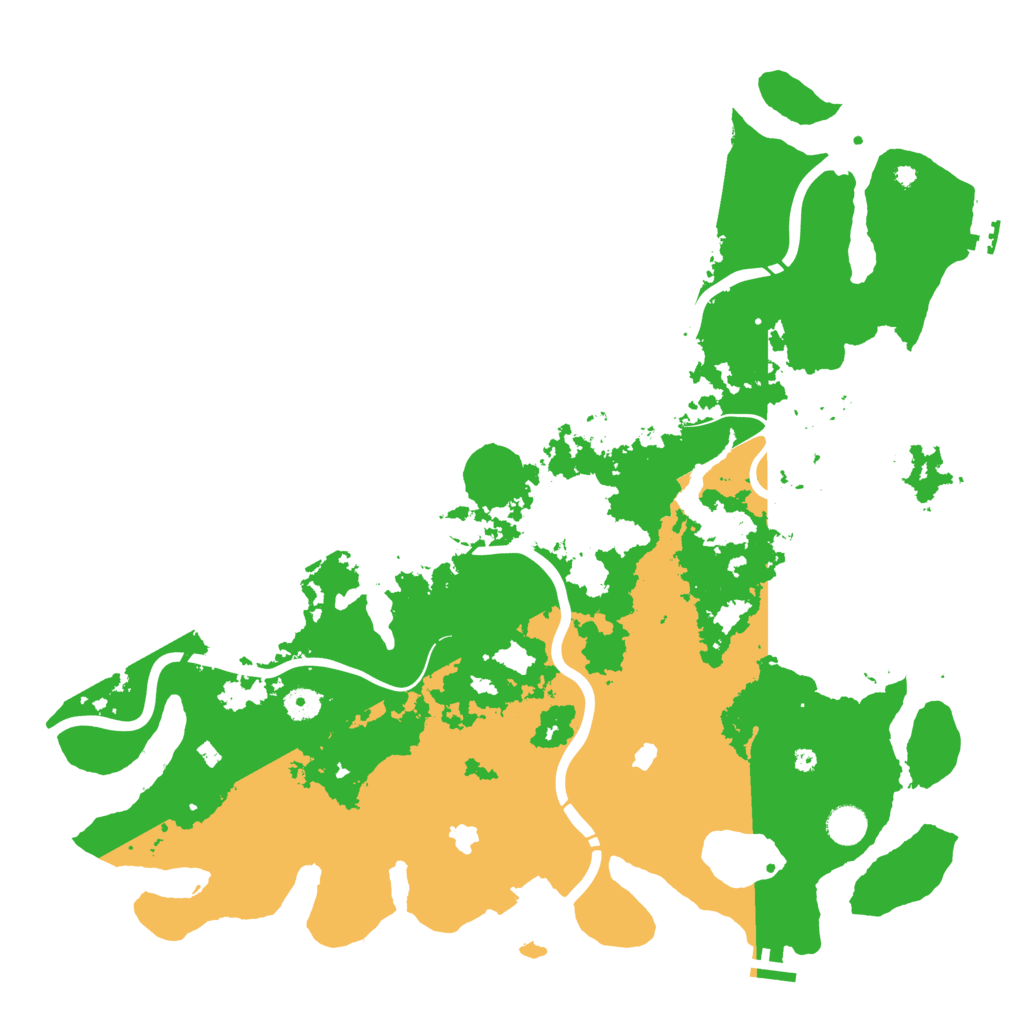 Biome Rust Map: Procedural Map, Size: 4500, Seed: 1501452782