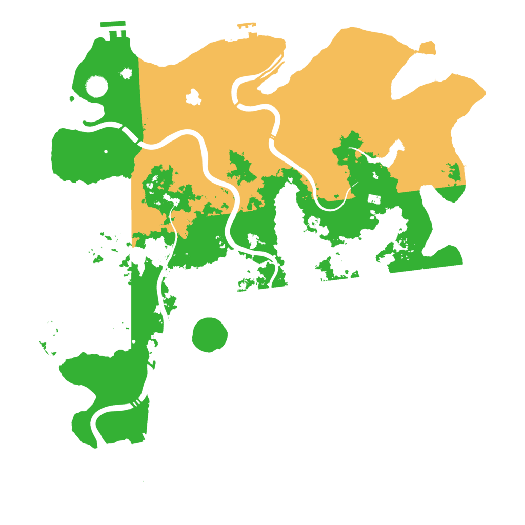Biome Rust Map: Procedural Map, Size: 4250, Seed: 219599089