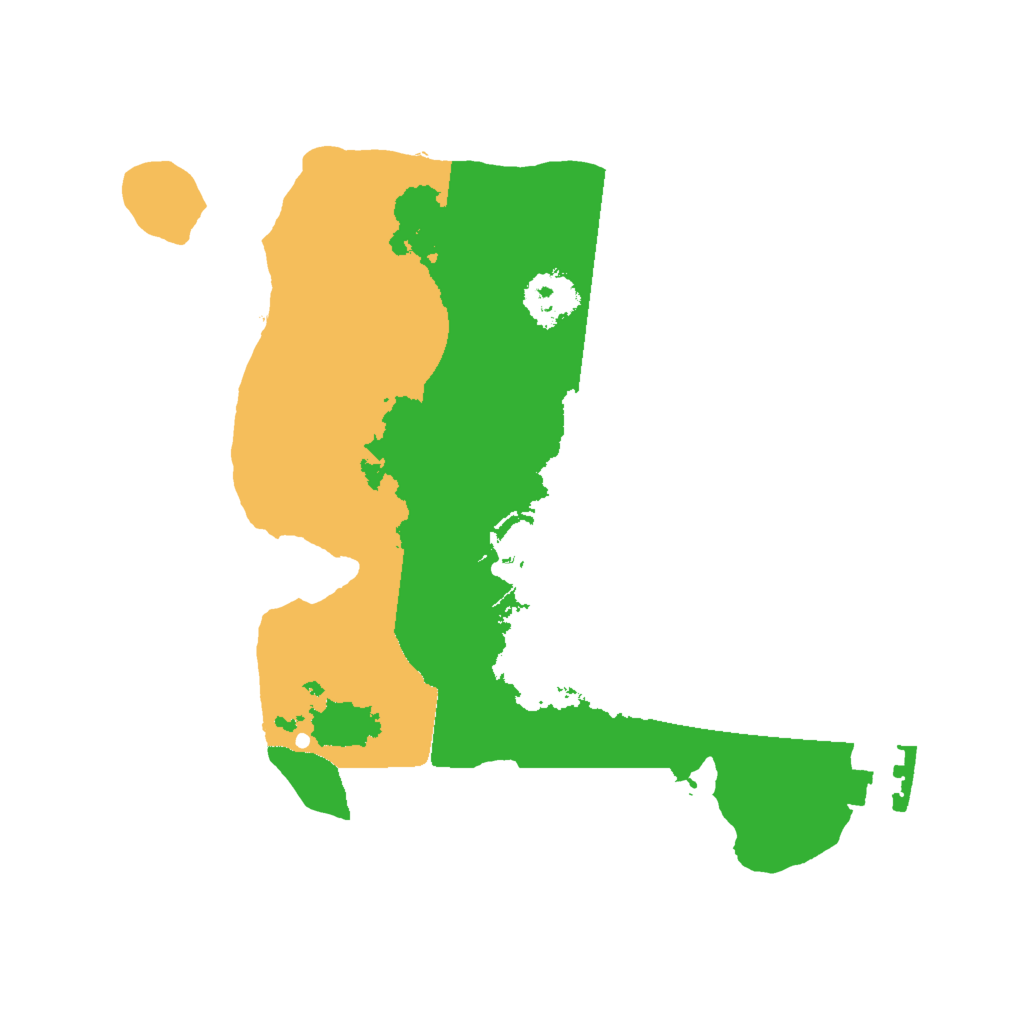 Biome Rust Map: Procedural Map, Size: 2000, Seed: 255598197