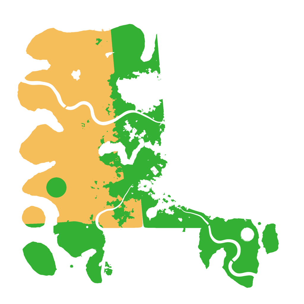 Biome Rust Map: Procedural Map, Size: 4000, Seed: 145036179