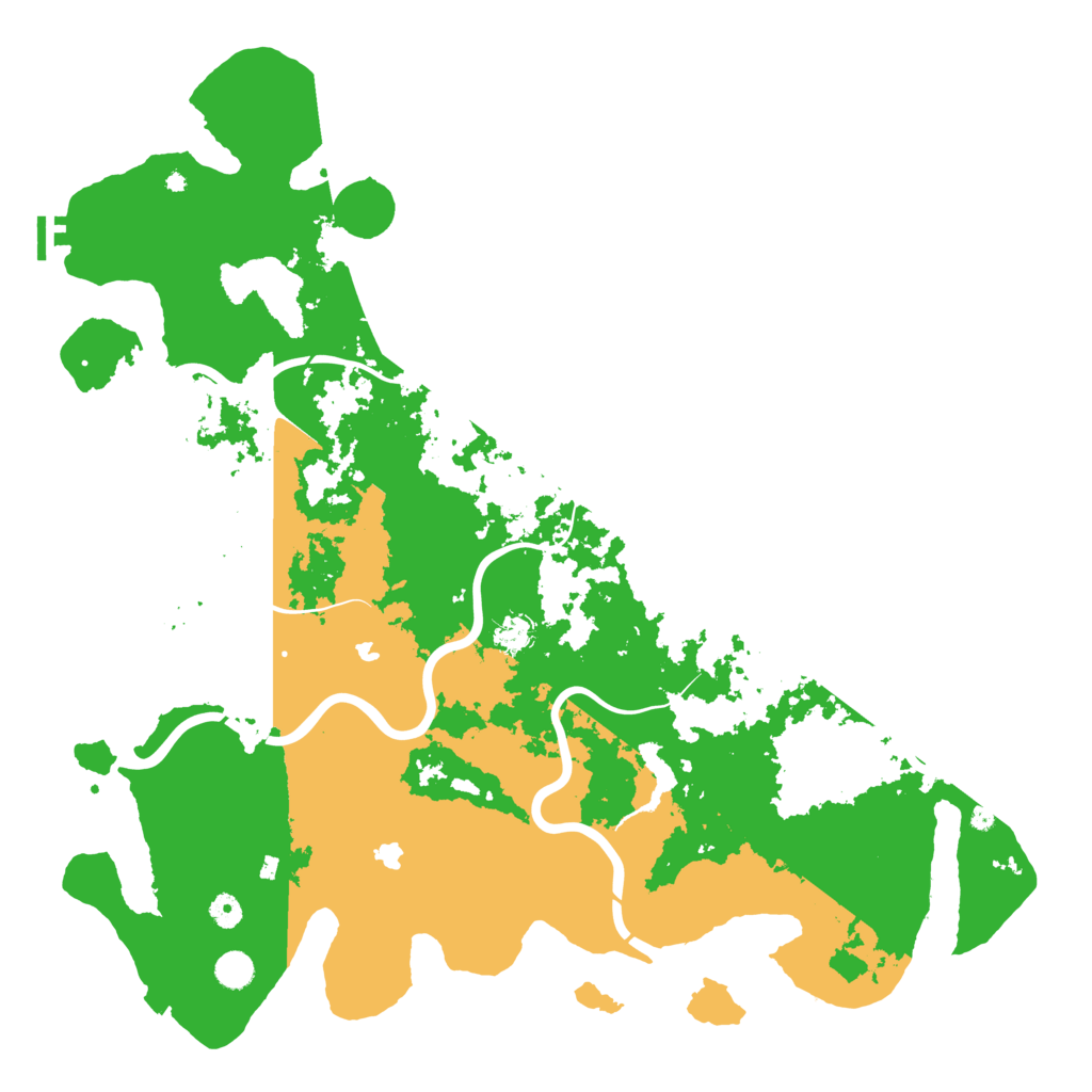 Biome Rust Map: Procedural Map, Size: 5000, Seed: 419647534