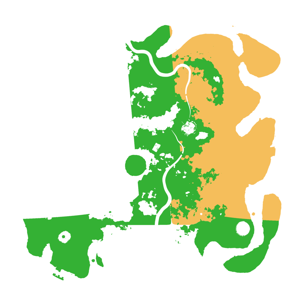 Biome Rust Map: Procedural Map, Size: 3800, Seed: 1866815447