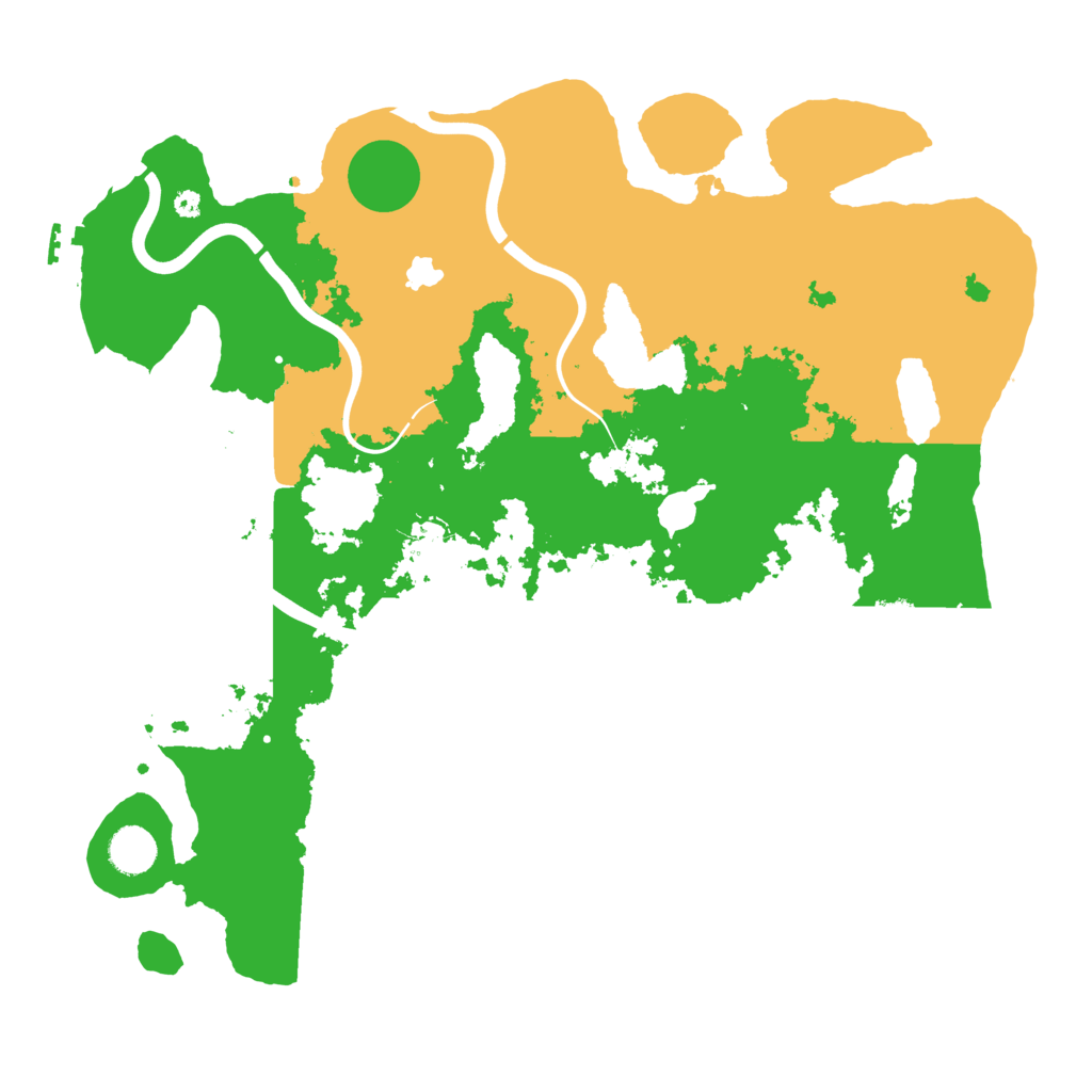 Biome Rust Map: Procedural Map, Size: 4000, Seed: 763315569