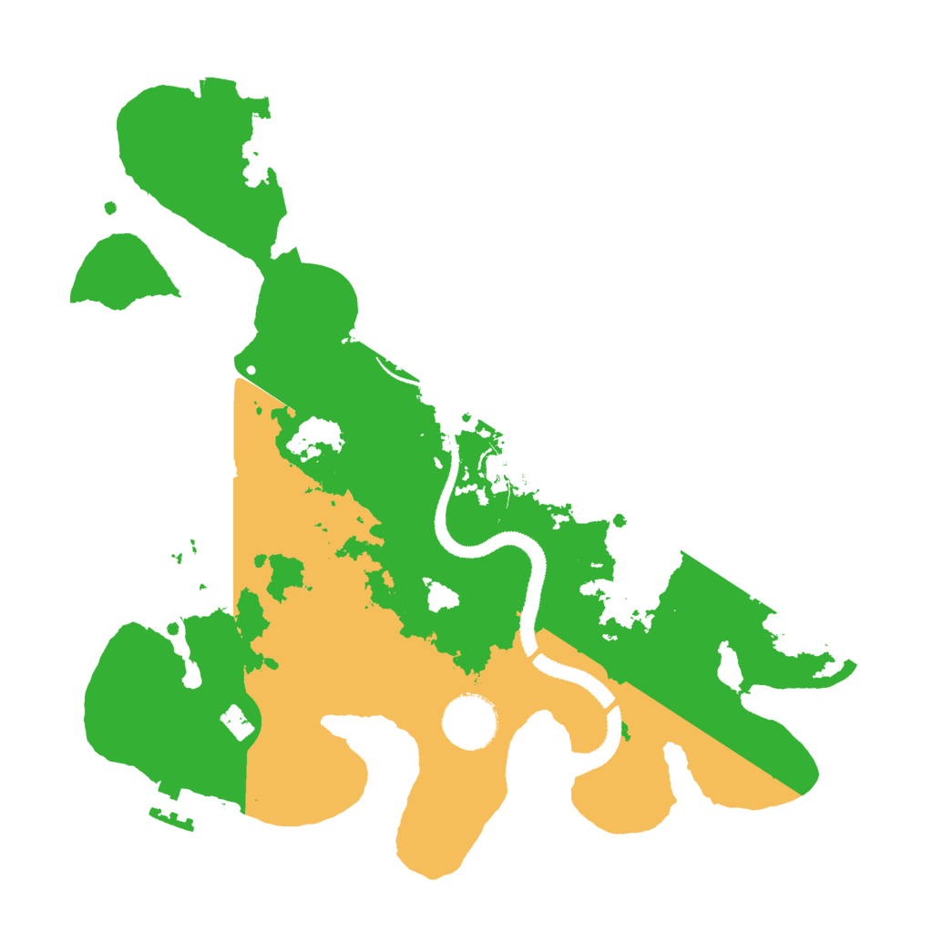 Biome Rust Map: Procedural Map, Size: 3000, Seed: 33666787