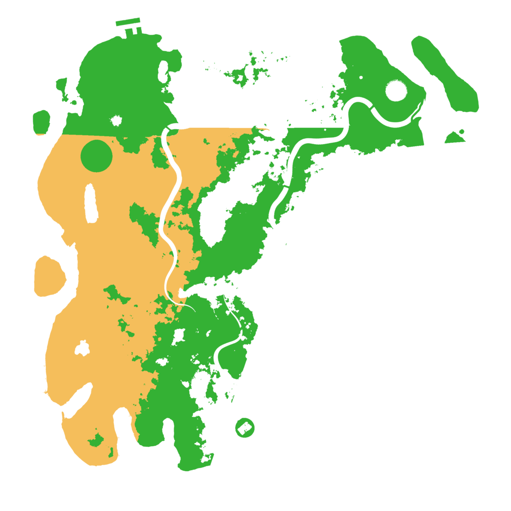 Biome Rust Map: Procedural Map, Size: 4250, Seed: 887190713