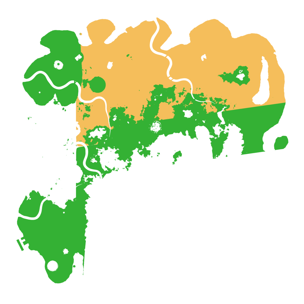 Biome Rust Map: Procedural Map, Size: 5050, Seed: 50000