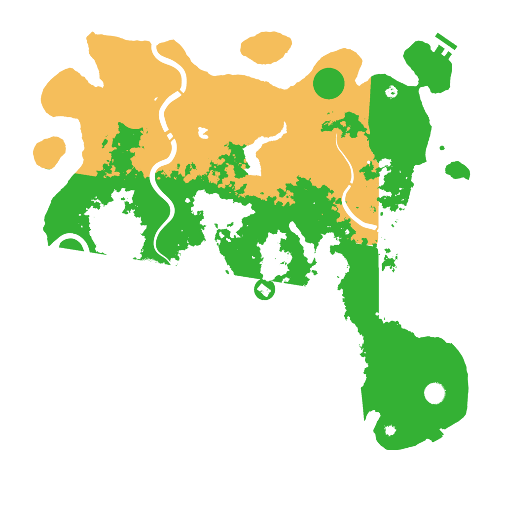 Biome Rust Map: Procedural Map, Size: 4250, Seed: 1391659065