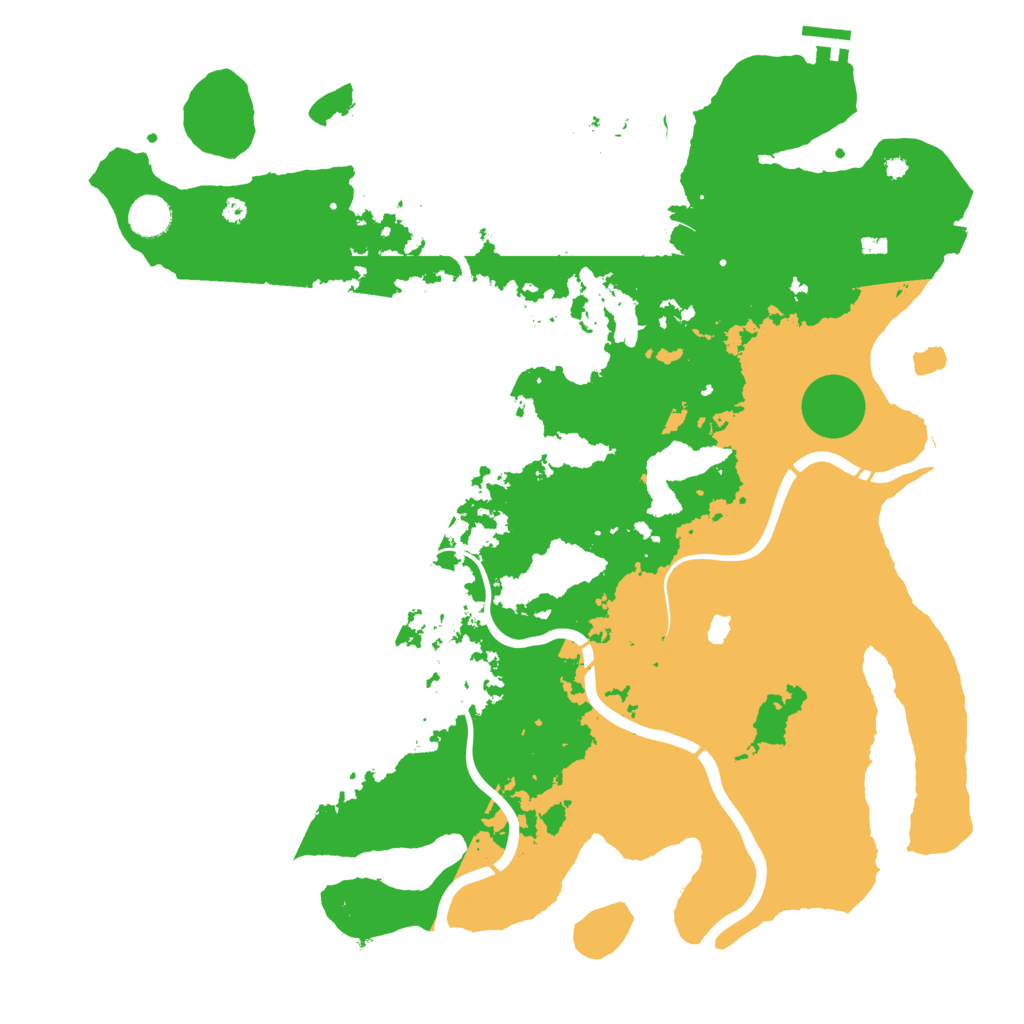 Biome Rust Map: Procedural Map, Size: 4250, Seed: 506299566