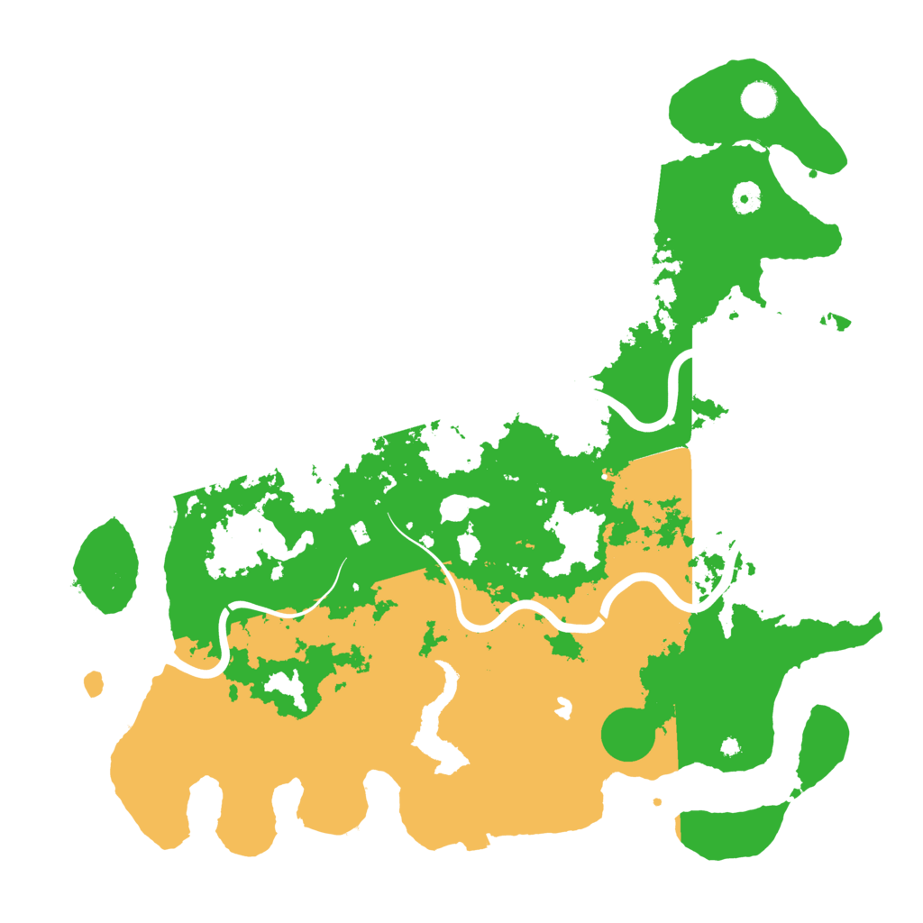 Biome Rust Map: Procedural Map, Size: 4500, Seed: 1768819639