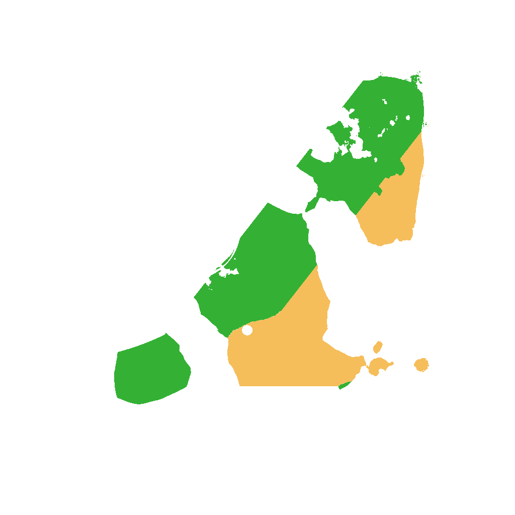 Biome Rust Map: Procedural Map, Size: 1500, Seed: 4591634