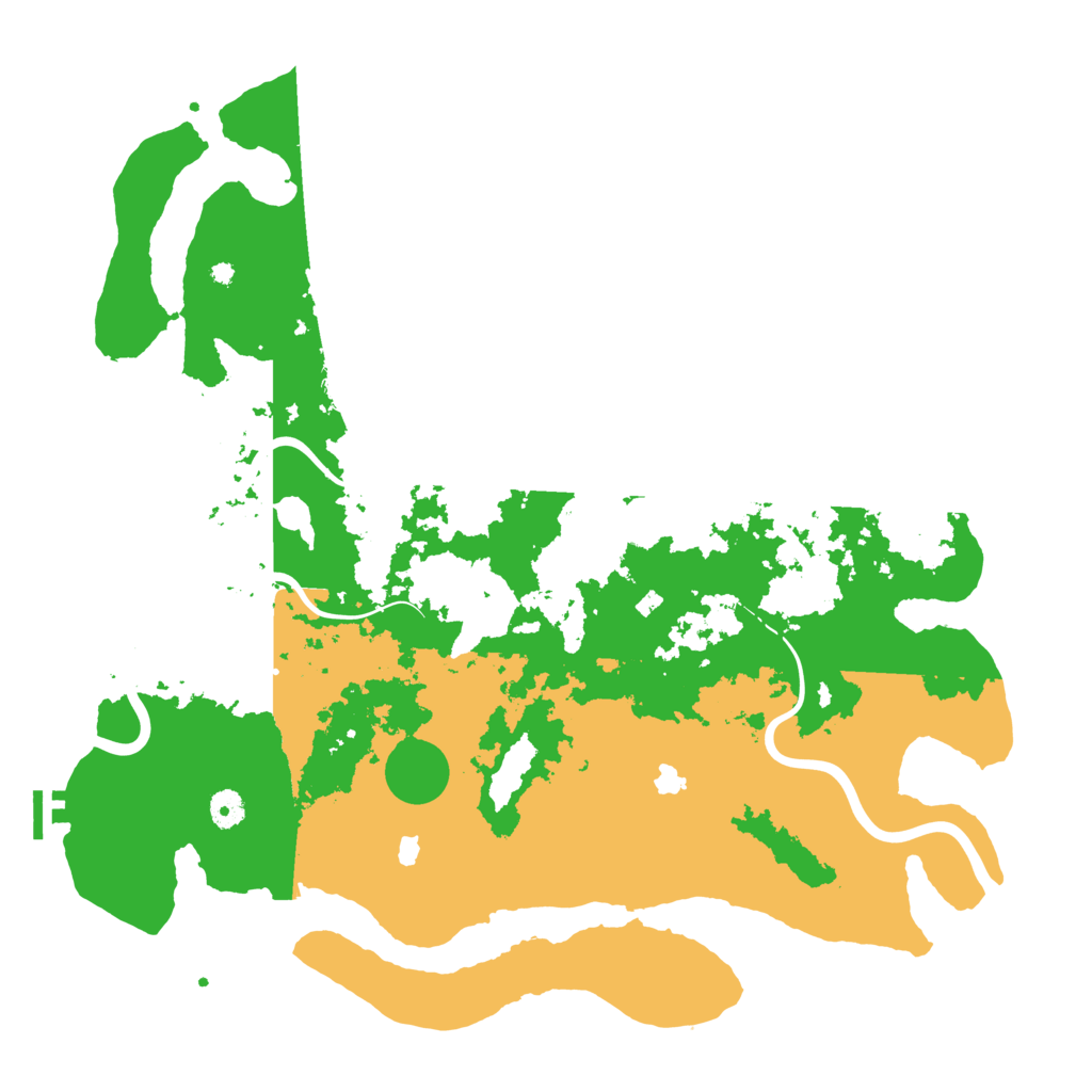 Biome Rust Map: Procedural Map, Size: 4500, Seed: 853992974