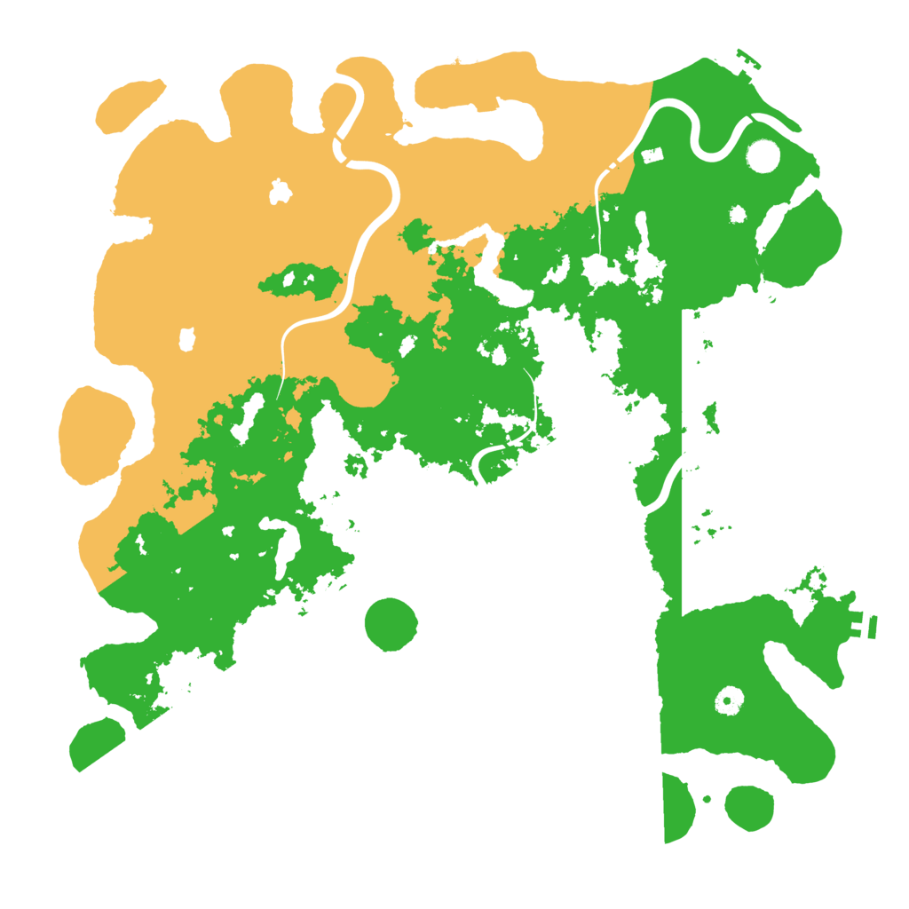 Biome Rust Map: Procedural Map, Size: 4750, Seed: 885592809