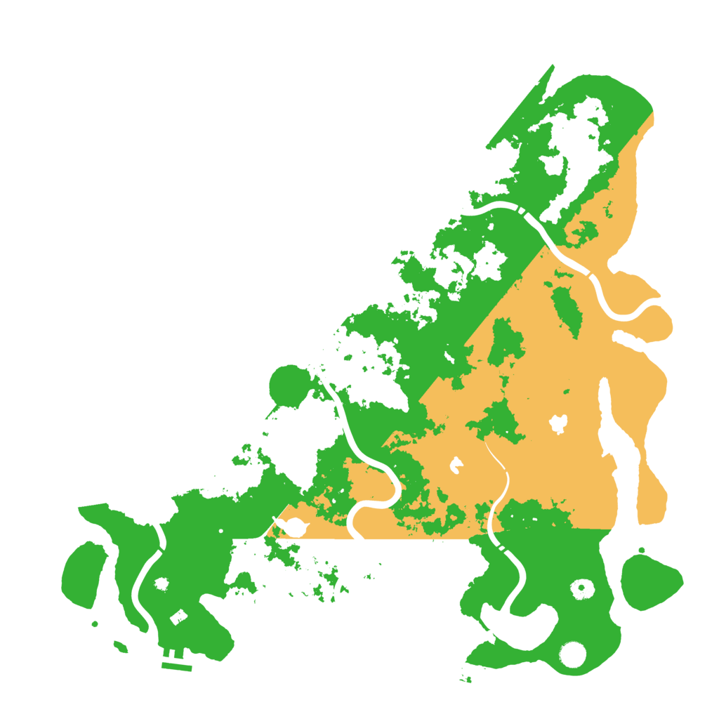 Biome Rust Map: Procedural Map, Size: 4800, Seed: 19340
