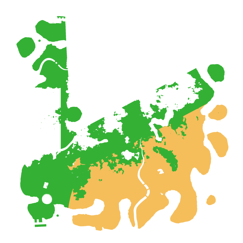 Biome Rust Map: Procedural Map, Size: 4250, Seed: 1923528637