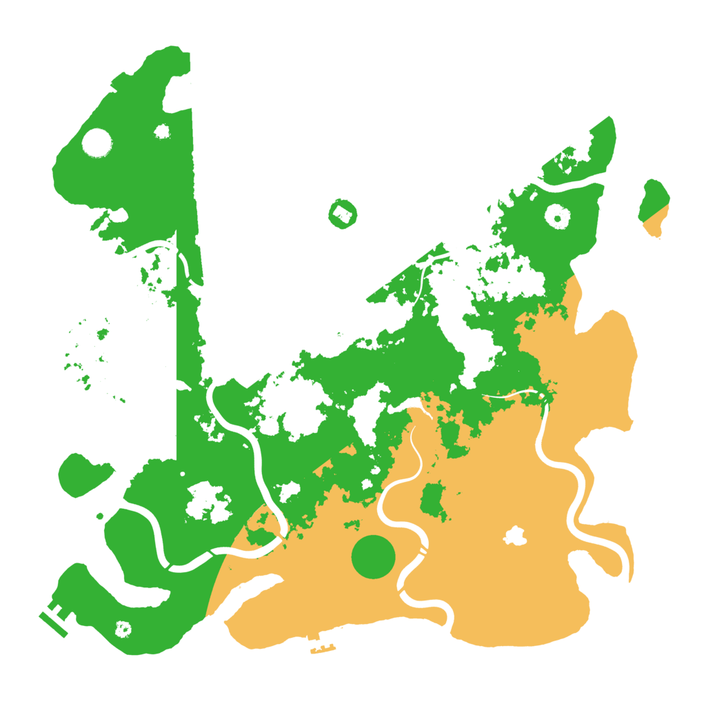 Biome Rust Map: Procedural Map, Size: 4250, Seed: 1340854139