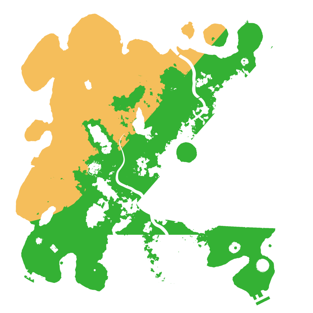 Biome Rust Map: Procedural Map, Size: 4250, Seed: 365380408