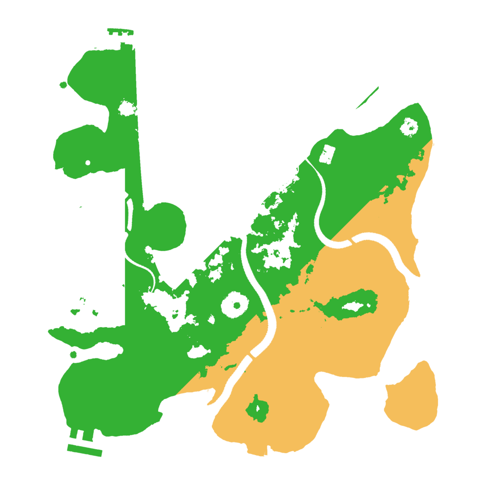 Biome Rust Map: Procedural Map, Size: 2900, Seed: 814776728
