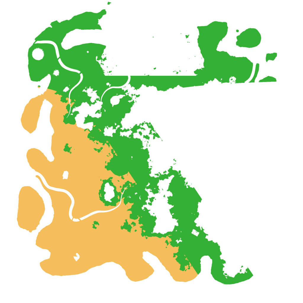 Biome Rust Map: Procedural Map, Size: 4500, Seed: 623111823