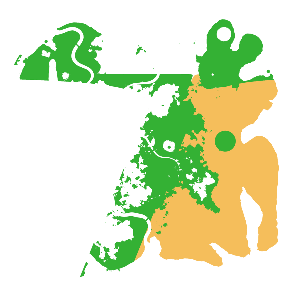 Biome Rust Map: Procedural Map, Size: 3750, Seed: 1739421358