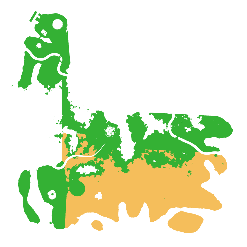 Biome Rust Map: Procedural Map, Size: 4250, Seed: 1660450426