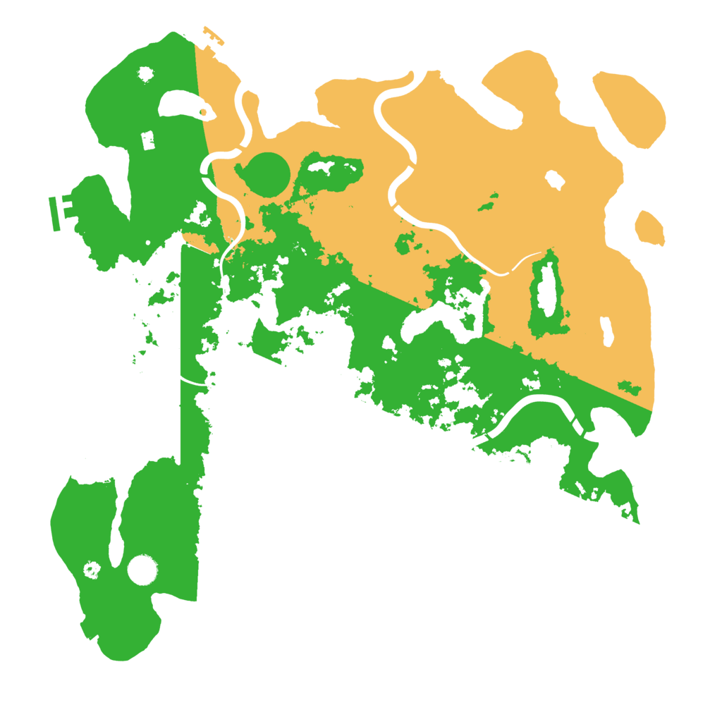 Biome Rust Map: Procedural Map, Size: 4250, Seed: 1176803546