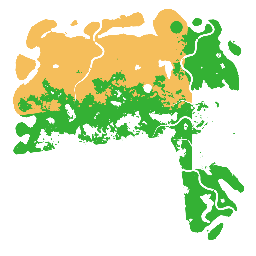 Biome Rust Map: Procedural Map, Size: 5500, Seed: 1414430549