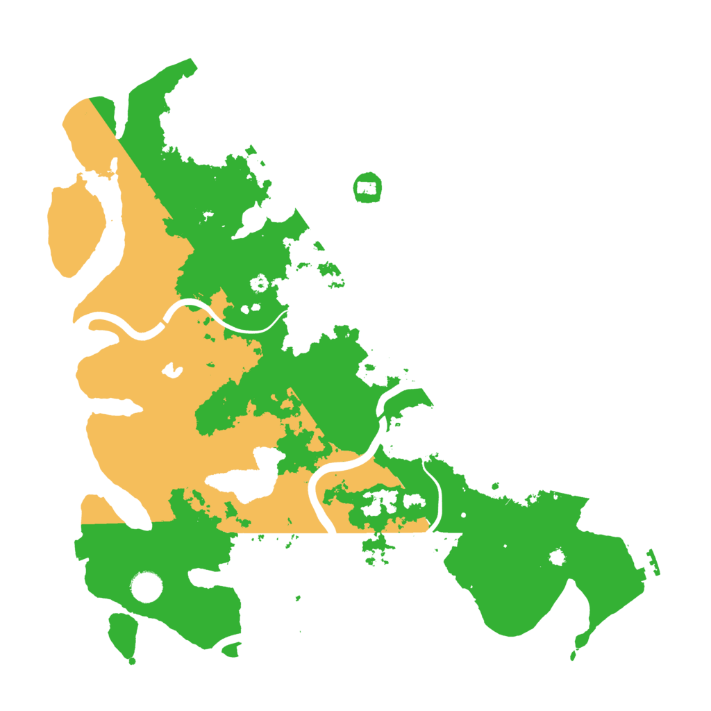 Biome Rust Map: Procedural Map, Size: 4000, Seed: 4488